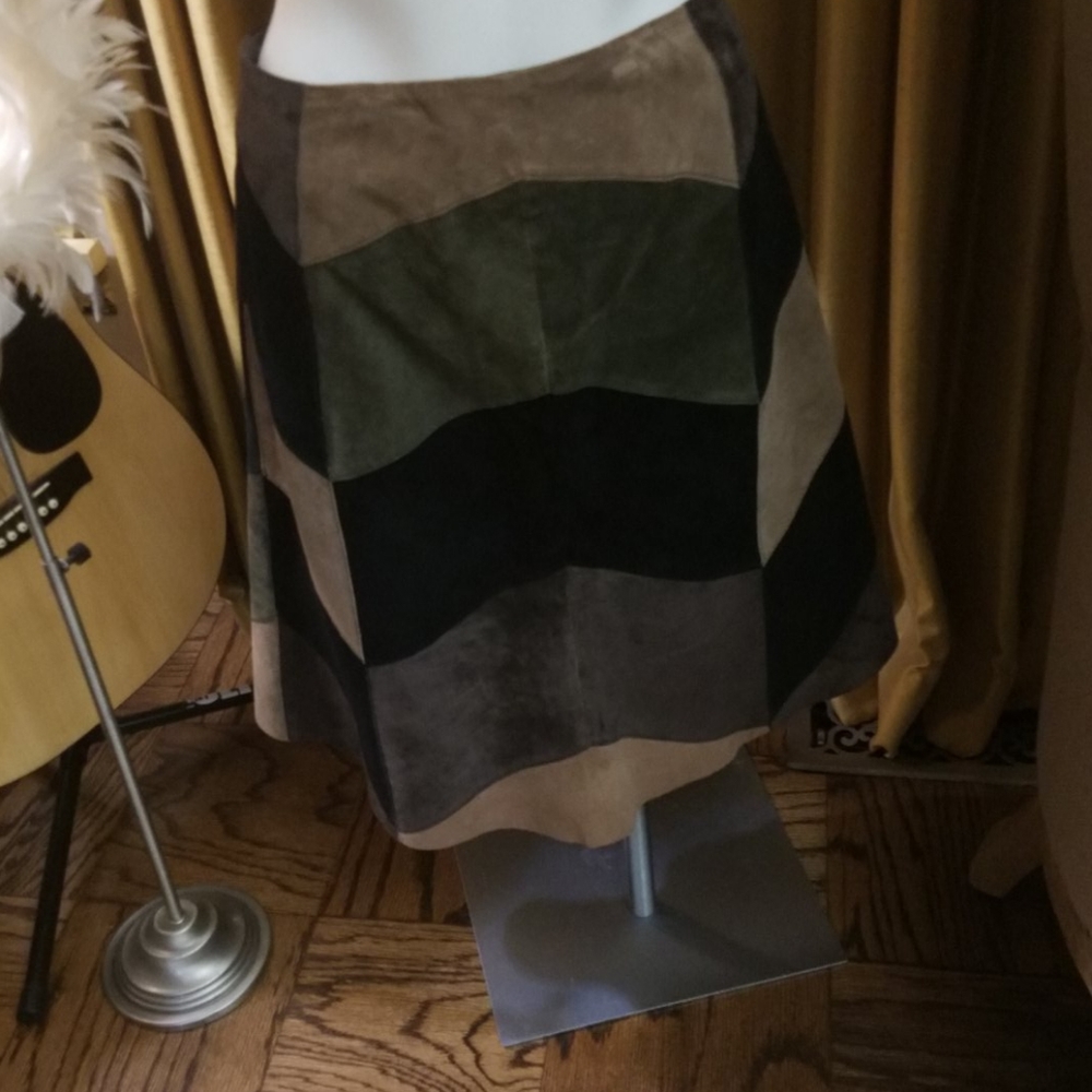 Suede Skirt